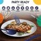 Exquisite Polished Plastic Silverware – 150 Pcs Heavy Duty Cutlery Set – 50 Each of Forks, Knives & Spoons – Disposable Utensil Set for Parties, Events & Catering – Flatware Set by Party Solids